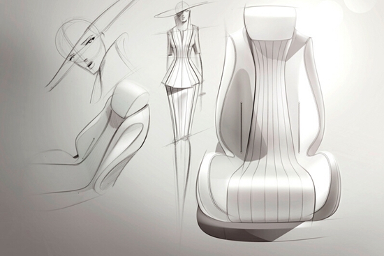 新奔驰E座椅设计理念